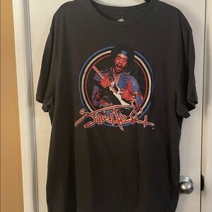 Jimi Hendrix Graphic T-Shirt - Black